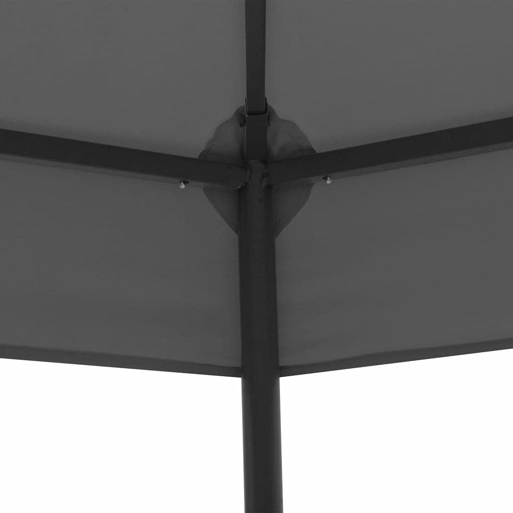 Gazebo Tent 10.6'x9'x8.7' Anthracite C59374