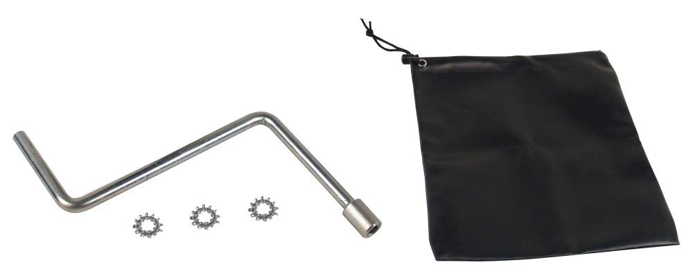 Electric Tongue Jack with 7-Way Plug, White I7178