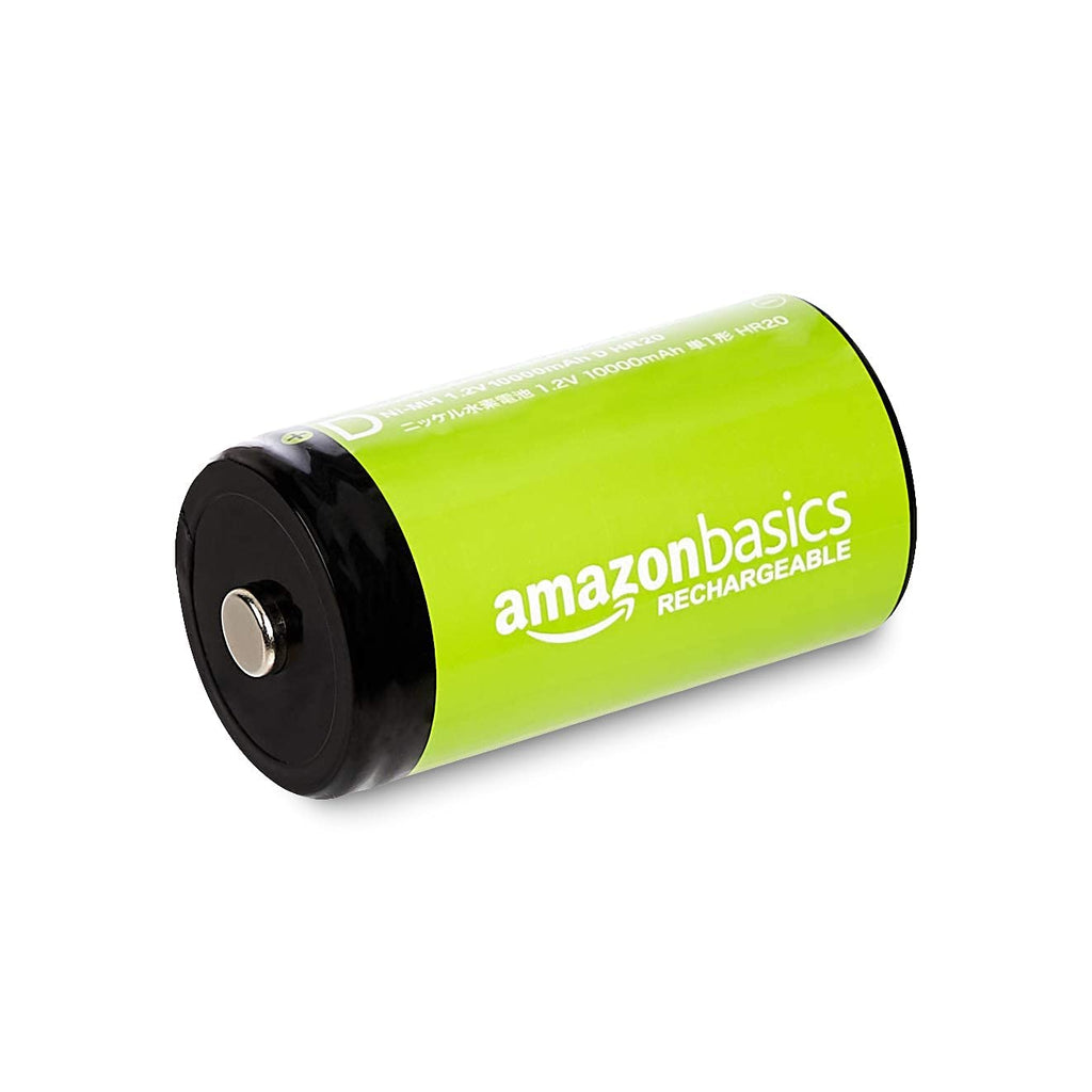 4-Pack Rechargeable D NiMH Batteries D122989