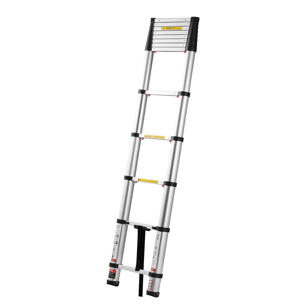 12.5ft Aluminum Telescoping Ladder 330LBS I205