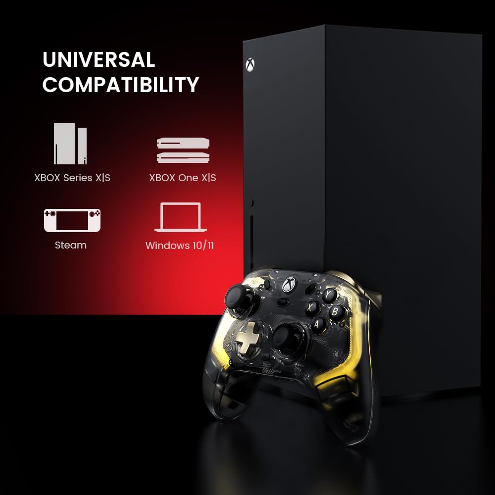 Wired Controller with RGB Lighting and Hall Effect Joystick S5109