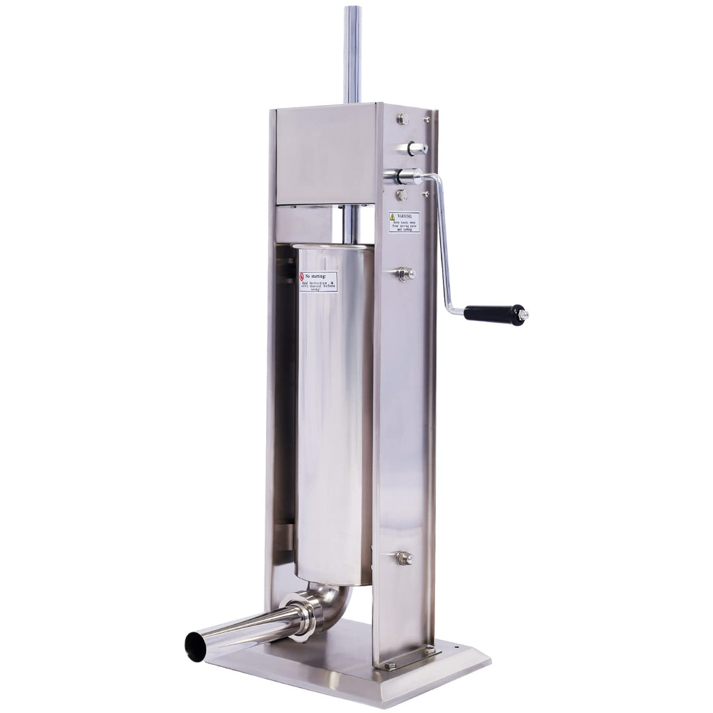 Stainless Steel Sausage Stuffer 15LB 7L with 4 Nozzles A934468