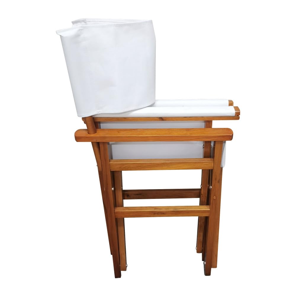 Black Canvas Director's Chair 2pcs Set U40099