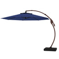 11FT Aluminum Offset Umbrella with Base W2059
