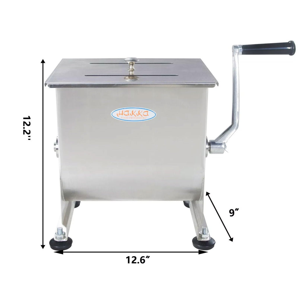 7L Sausage Stuffer and 15lb Manual Meat Mixer G506