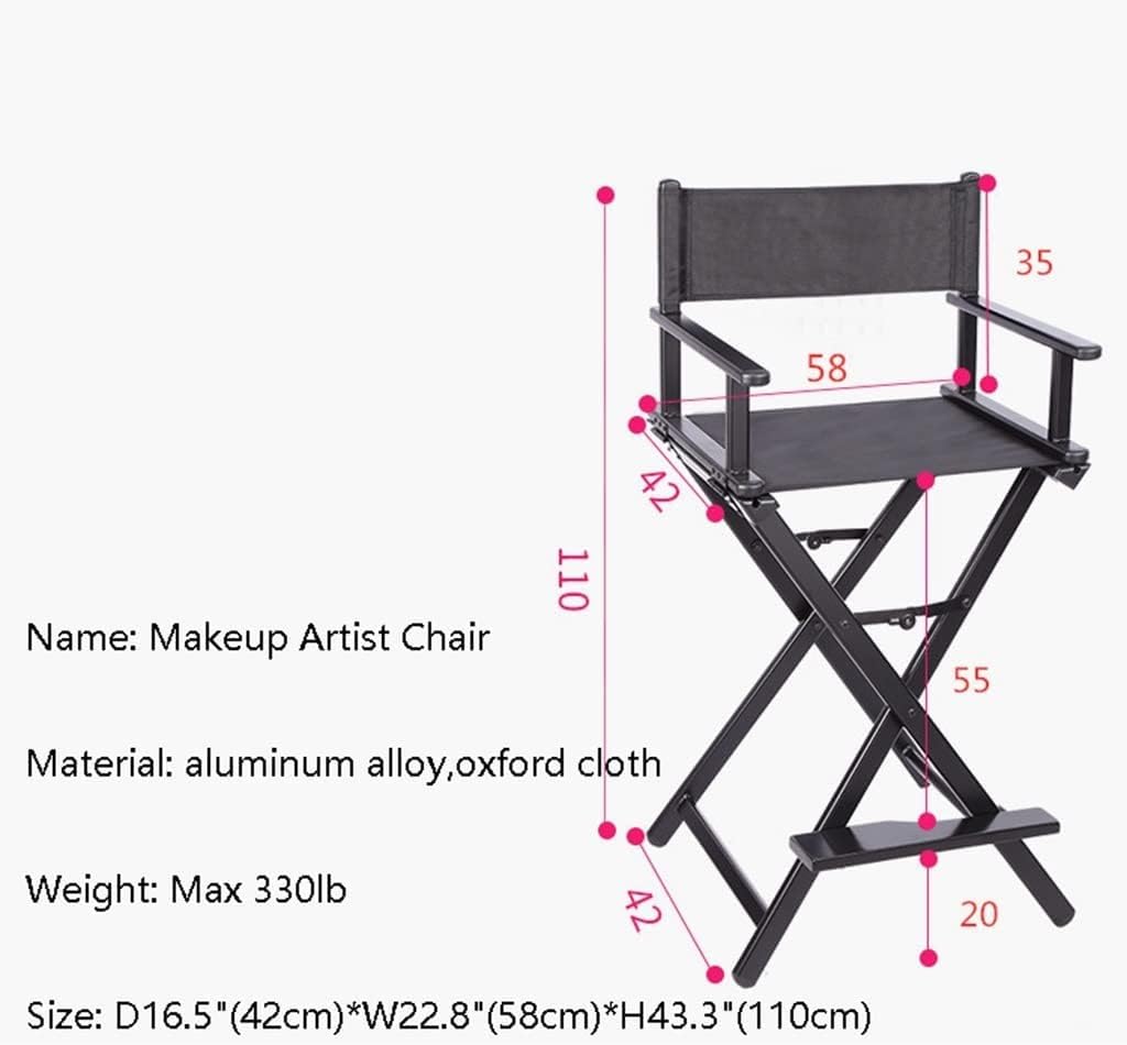 Folding Lightweight Aluminum Director Chair D2551