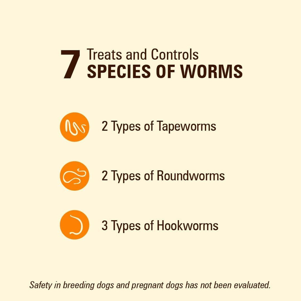 Small Dogs 7 Way DeWormer 6 Count Pack of 3 V39914