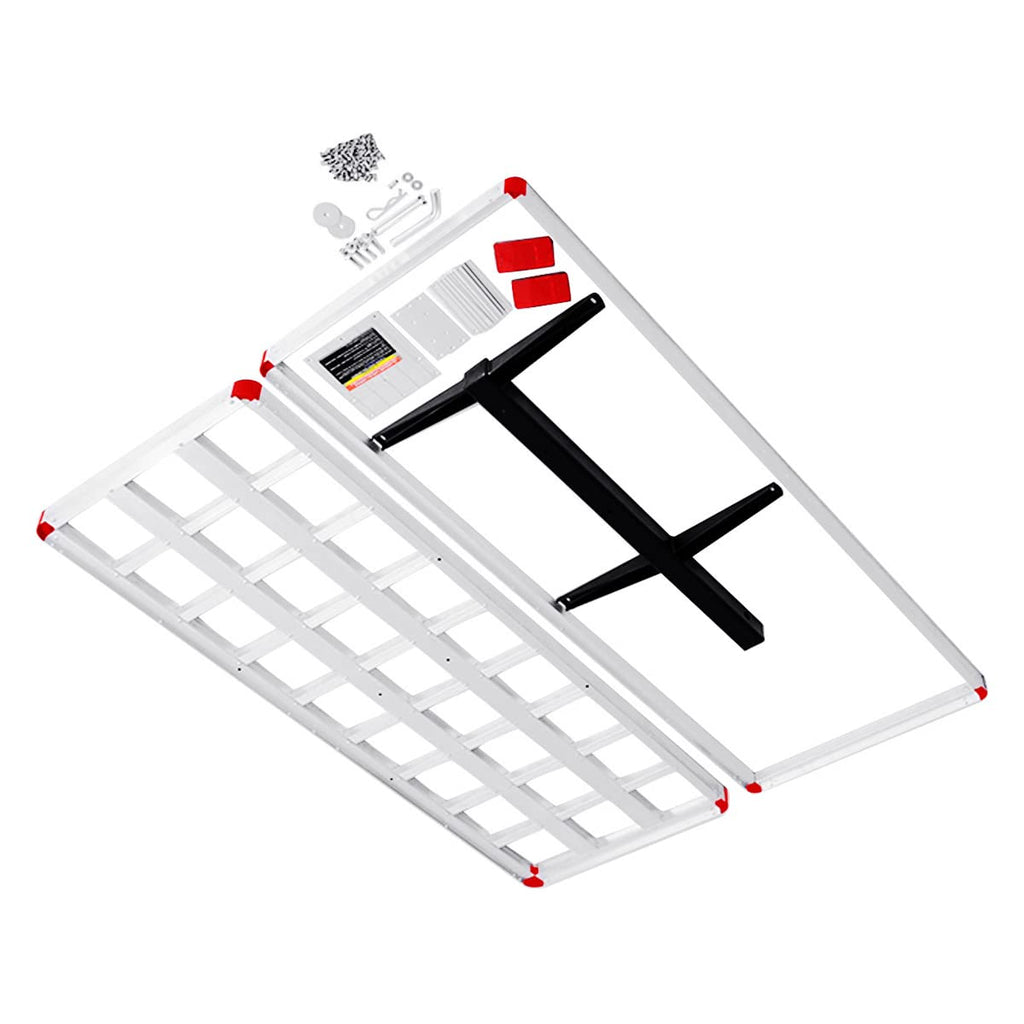 Aluminum Hitch Cargo Carrier 60” x 22” x 7” D528