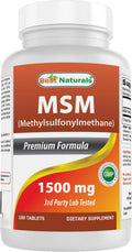 MSM 1500 mg 180 Tablets Z5438