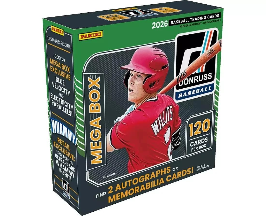 Factory Sealed MLB Trading Cards Mega Box J241842