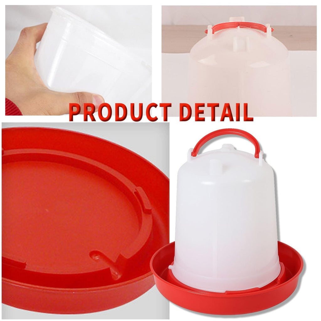 2 Pack 1.5L Plastic Chick Waterer I88367