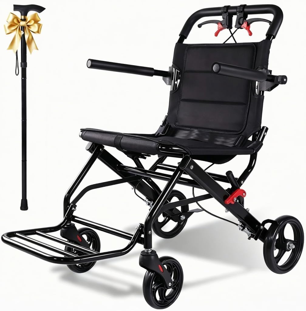 Lightweight Foldable Transport Wheelchair V273892