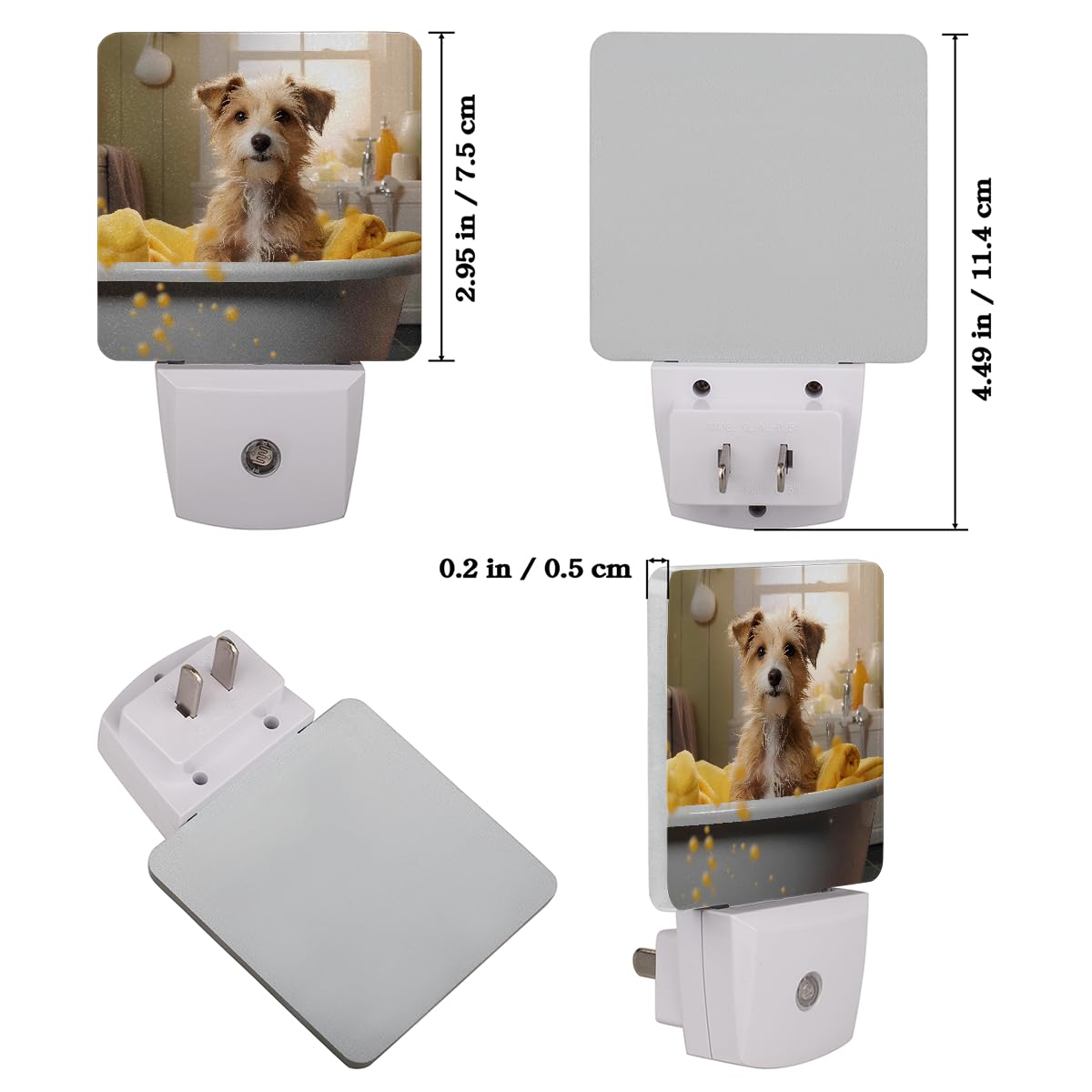 Animal Night Light Plug-in 2 Pack N59799