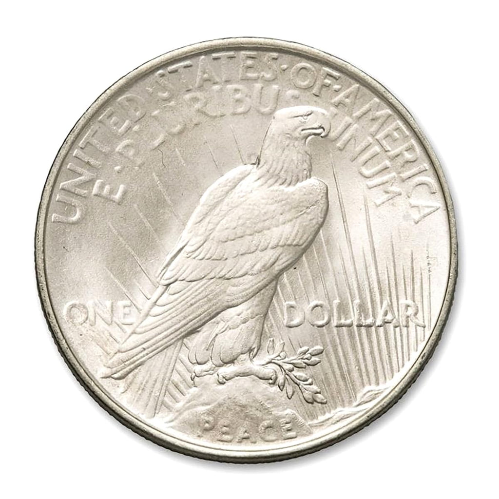 Peace Silver Dollar Q3349