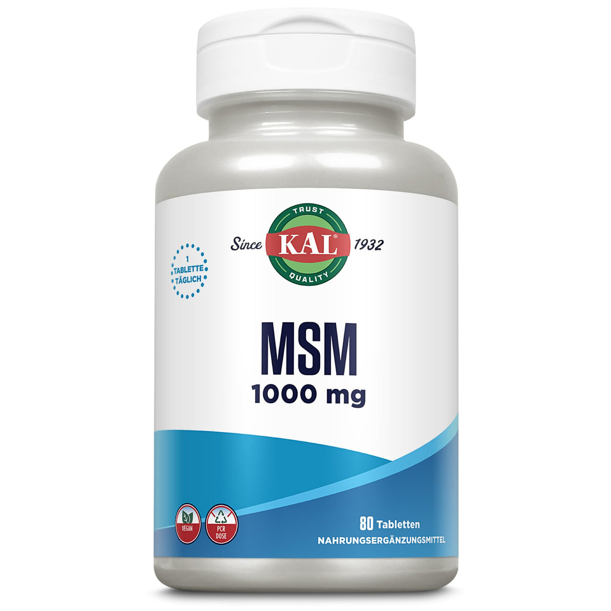 MSM Tablets 1000 Mg 80 Count K518