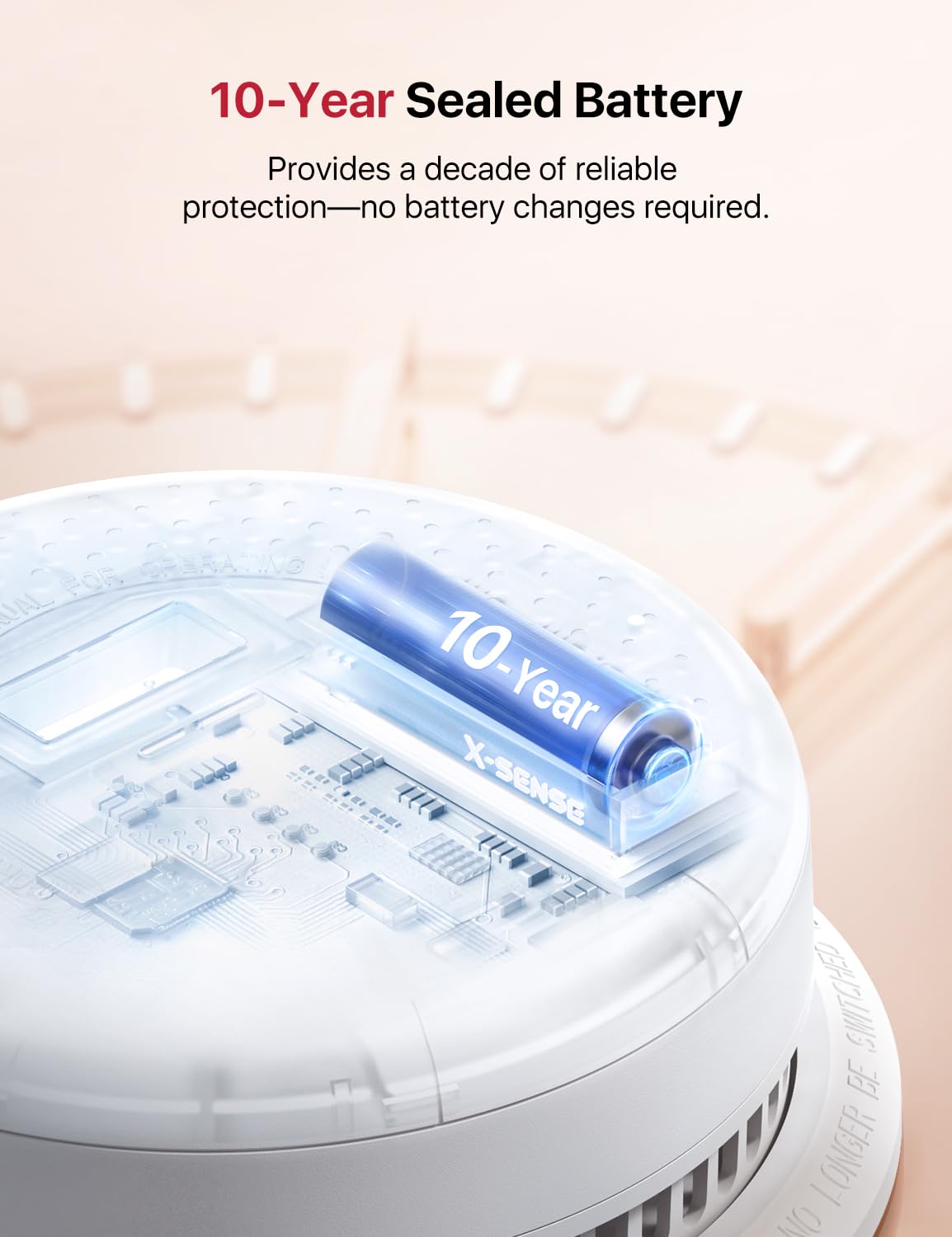 Wireless Interconnected Combination Smoke & CO Alarm U751