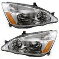 Headlight Set Left Right Clear Lens V906219