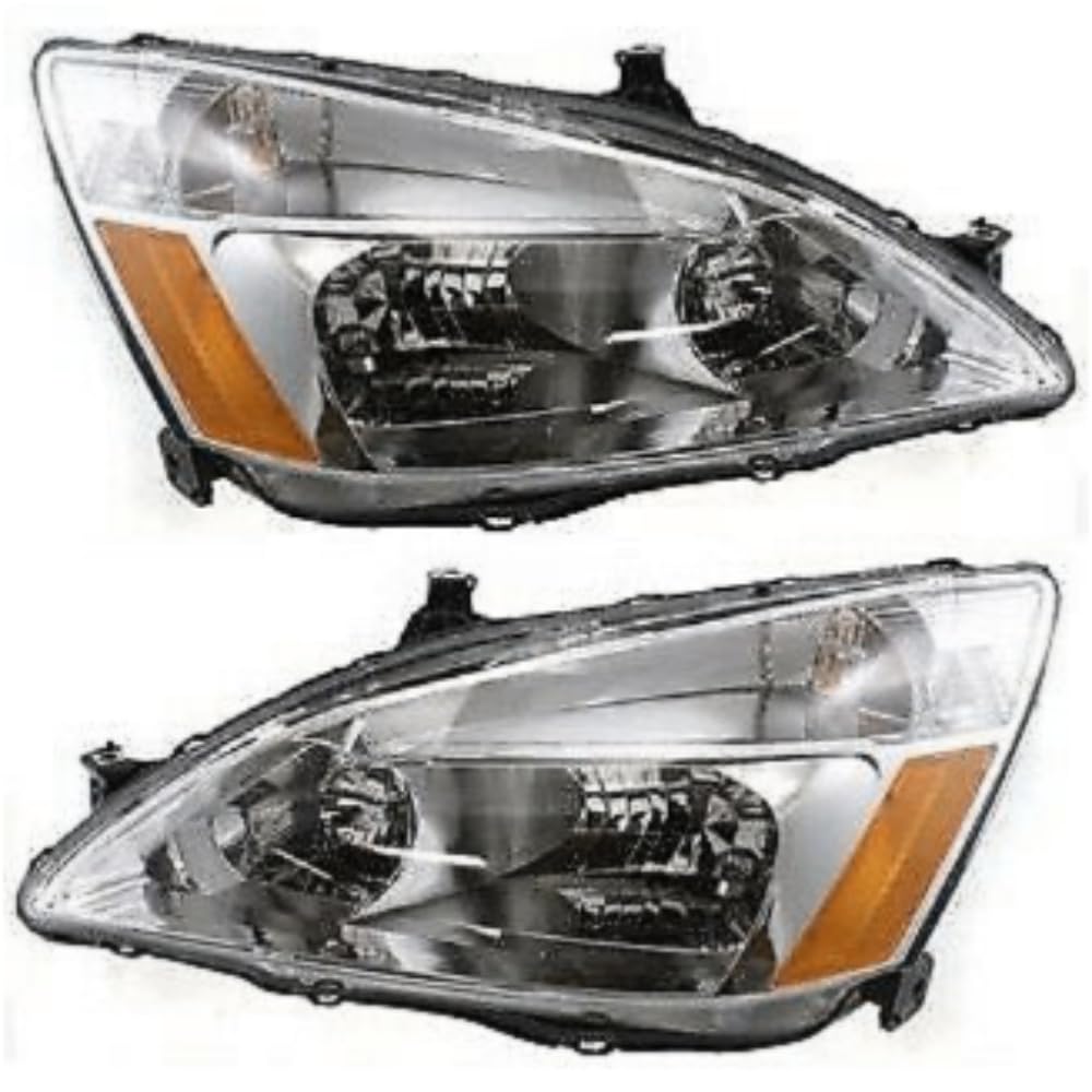 Headlight Set Left Right Clear Lens V906219