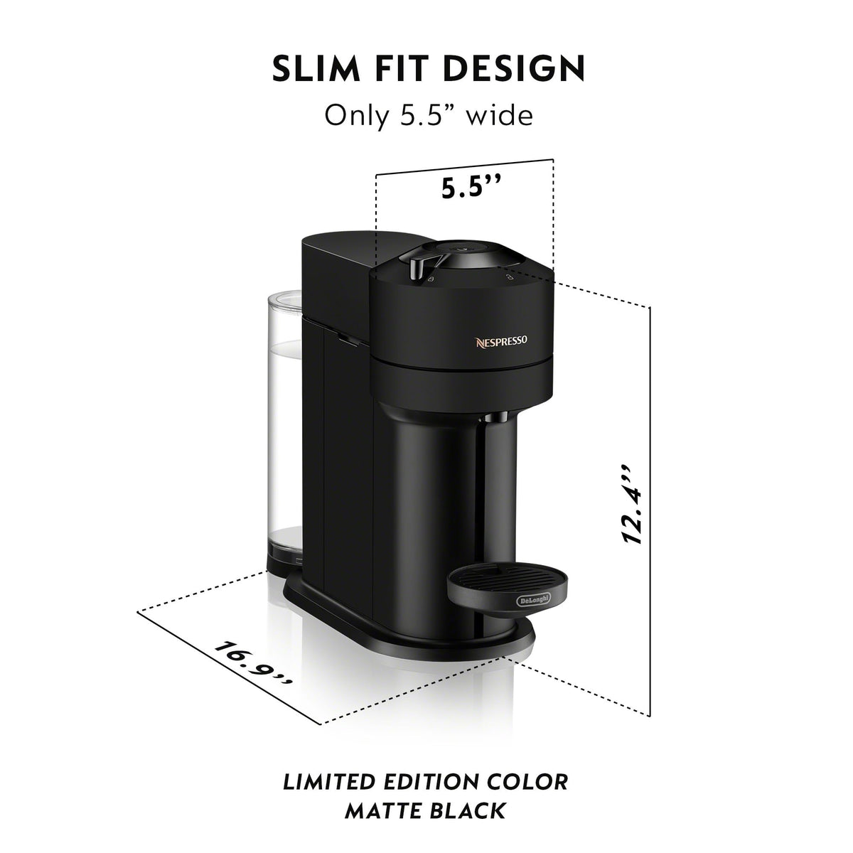 Black Coffee & Espresso Maker E702
