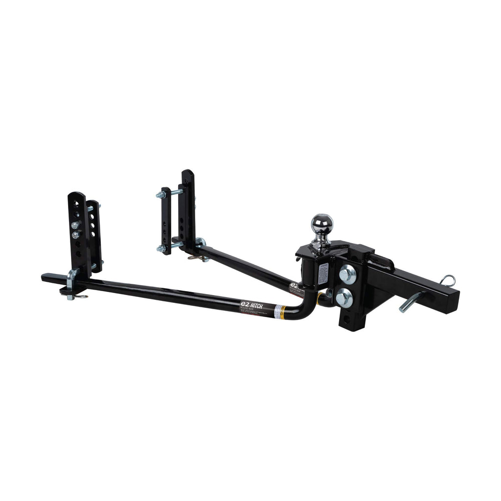 2-Point Sway Control Round Bar Hitch, 8,000 Lbs Trailer Weight Rating O373627