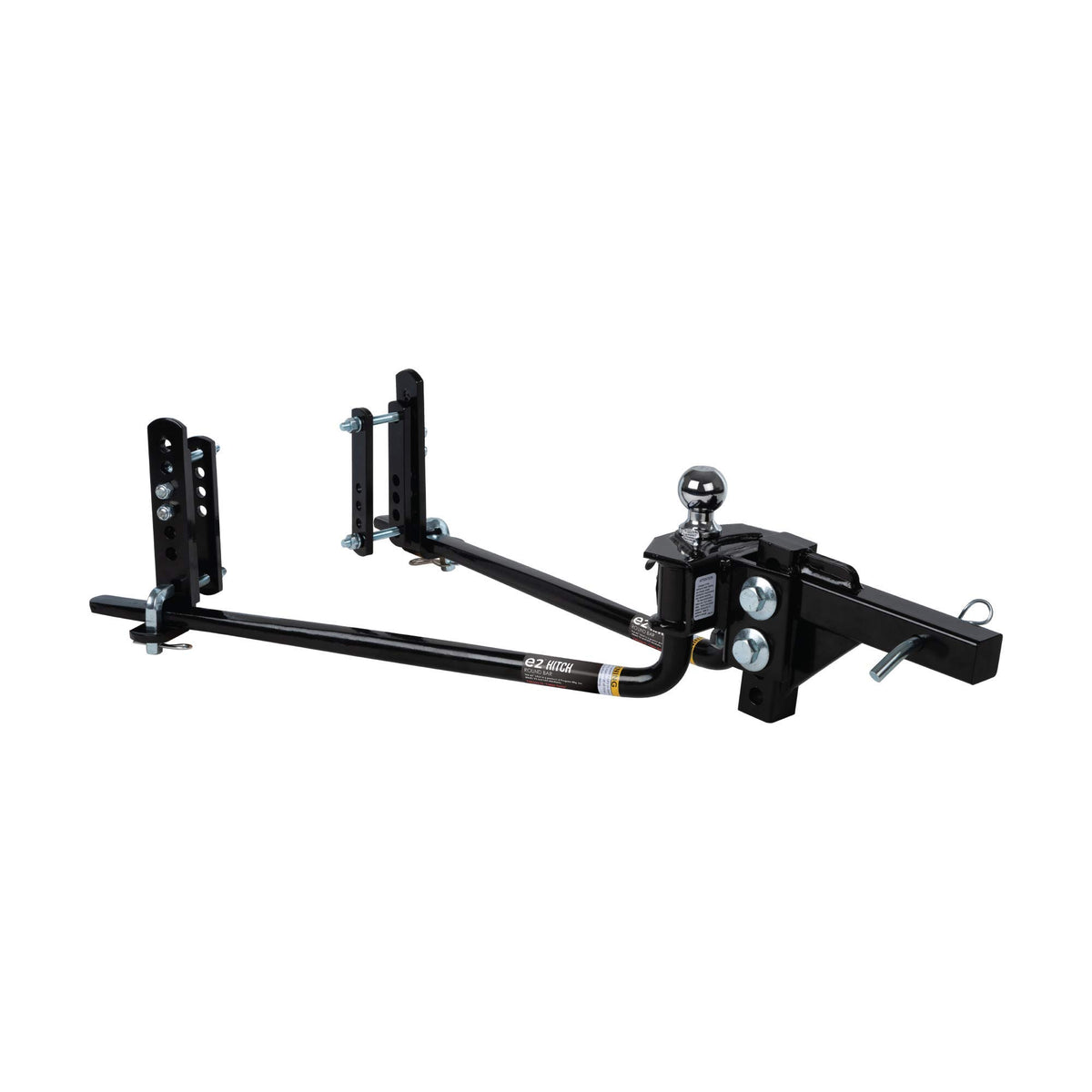 2-Point Sway Control Round Bar Hitch, 8,000 Lbs Trailer Weight Rating O373627