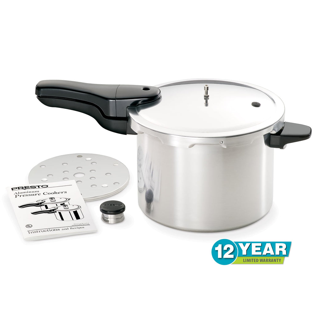 6-Quart Aluminum Pressure Cooker E9757