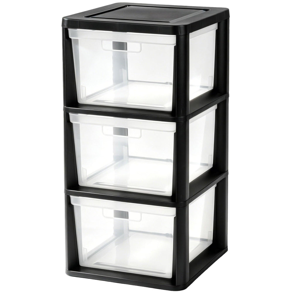 3-Drawer Plastic Storage Organizer Tower C33549