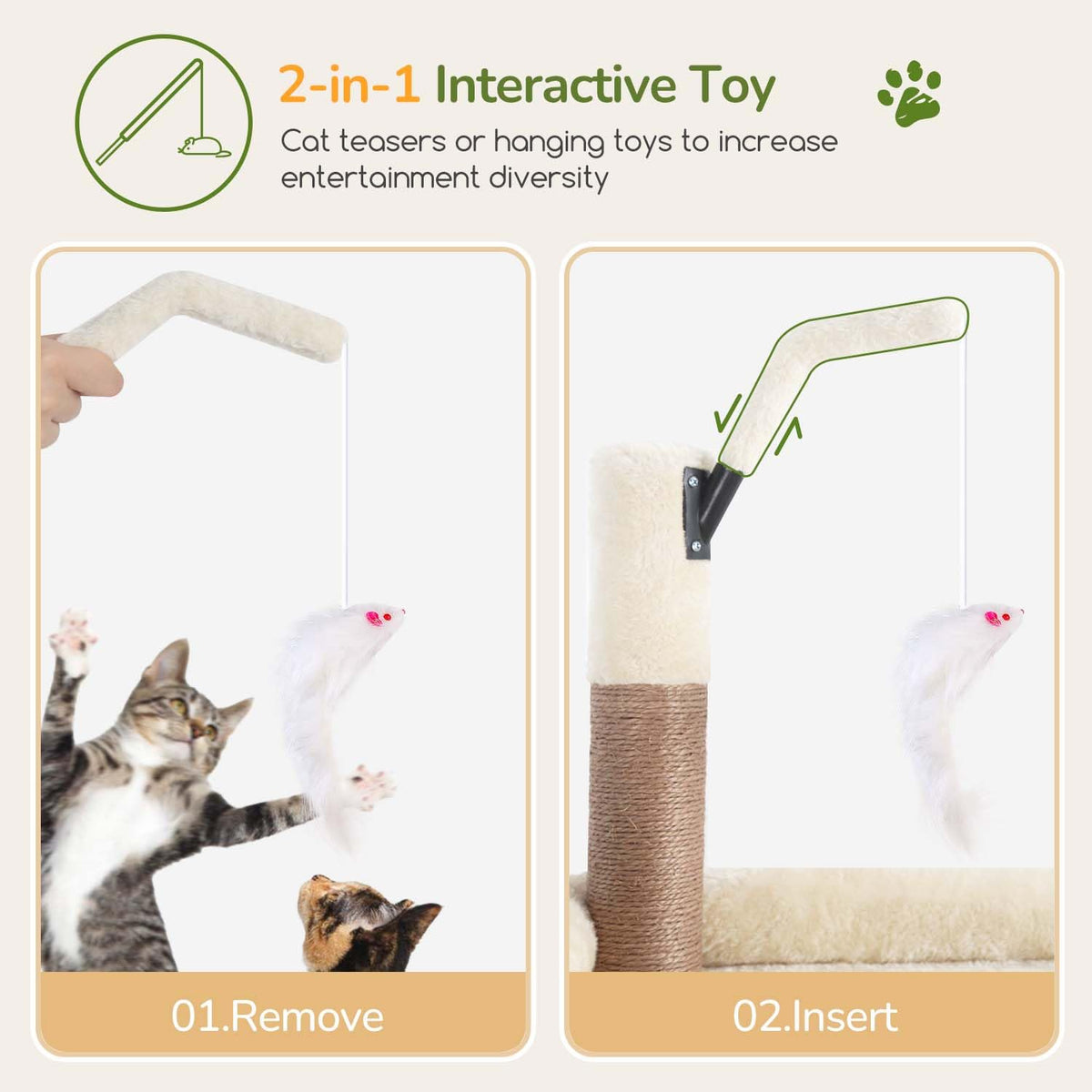 Cat Tree for Large Adult Cats F112