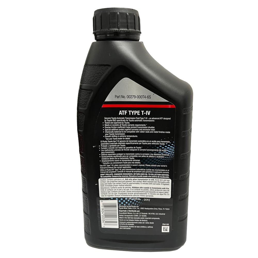 OEM Type-4 Transmission Fluid 4 Quarts V1848