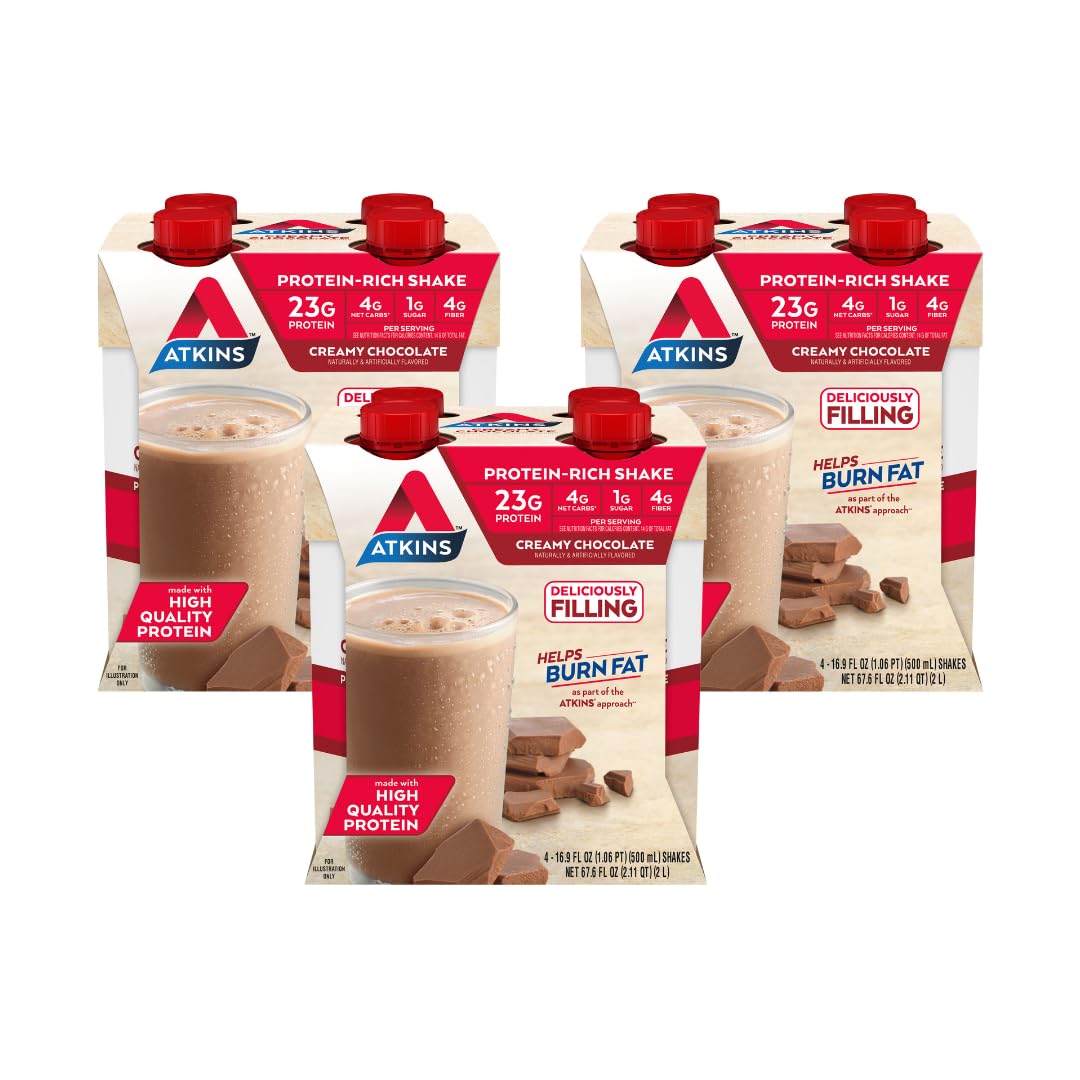 Creamy Chocolate Protein Shake 12 Count + Chocolate Caramel Mousse Bar 5 Count N340294