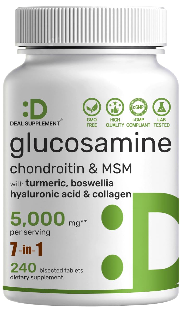 Glucosamine Chondroitin & MSM Complex 240 Tablets J72644