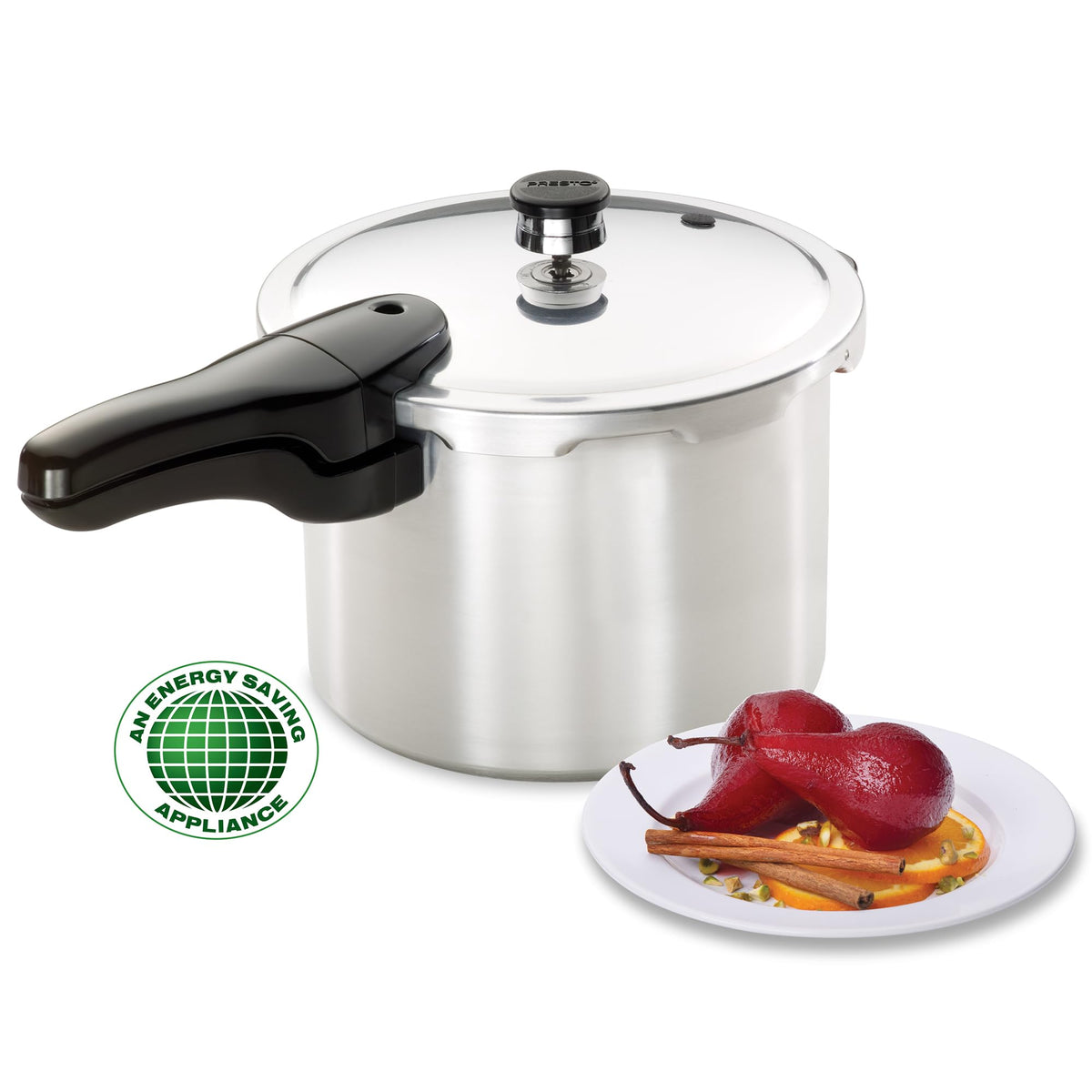 6-Quart Aluminum Pressure Cooker E9757