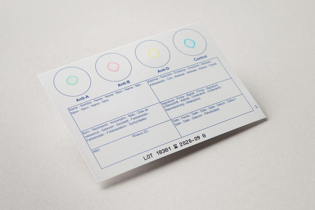 Blood Typing Kit 5 Test Pack R97977