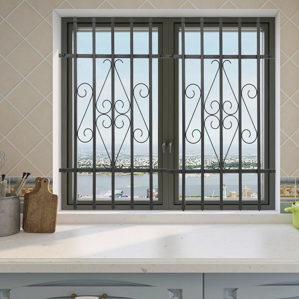 Window Security Bars Rust Resistant 24 x 36in E650
