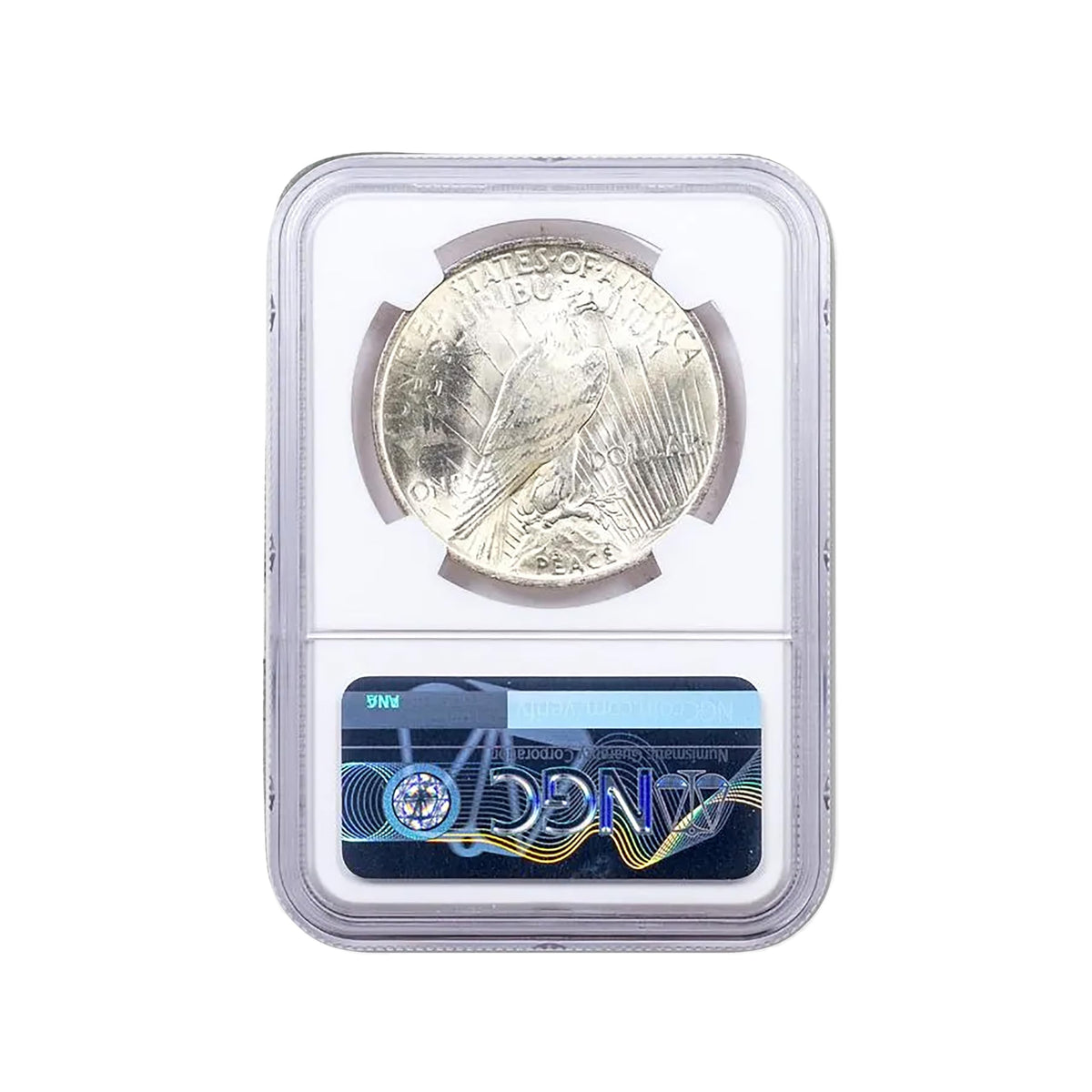Peace Silver Dollar Q3349