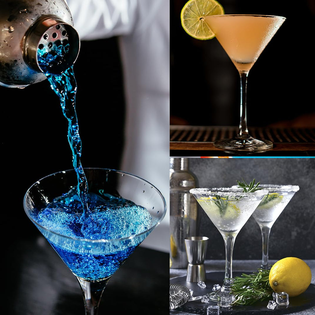 10 oz Plastic Martini Glasses Set of 12 B419