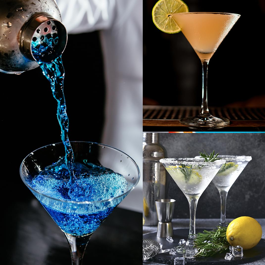 10 oz Plastic Martini Glasses Set of 12 B419