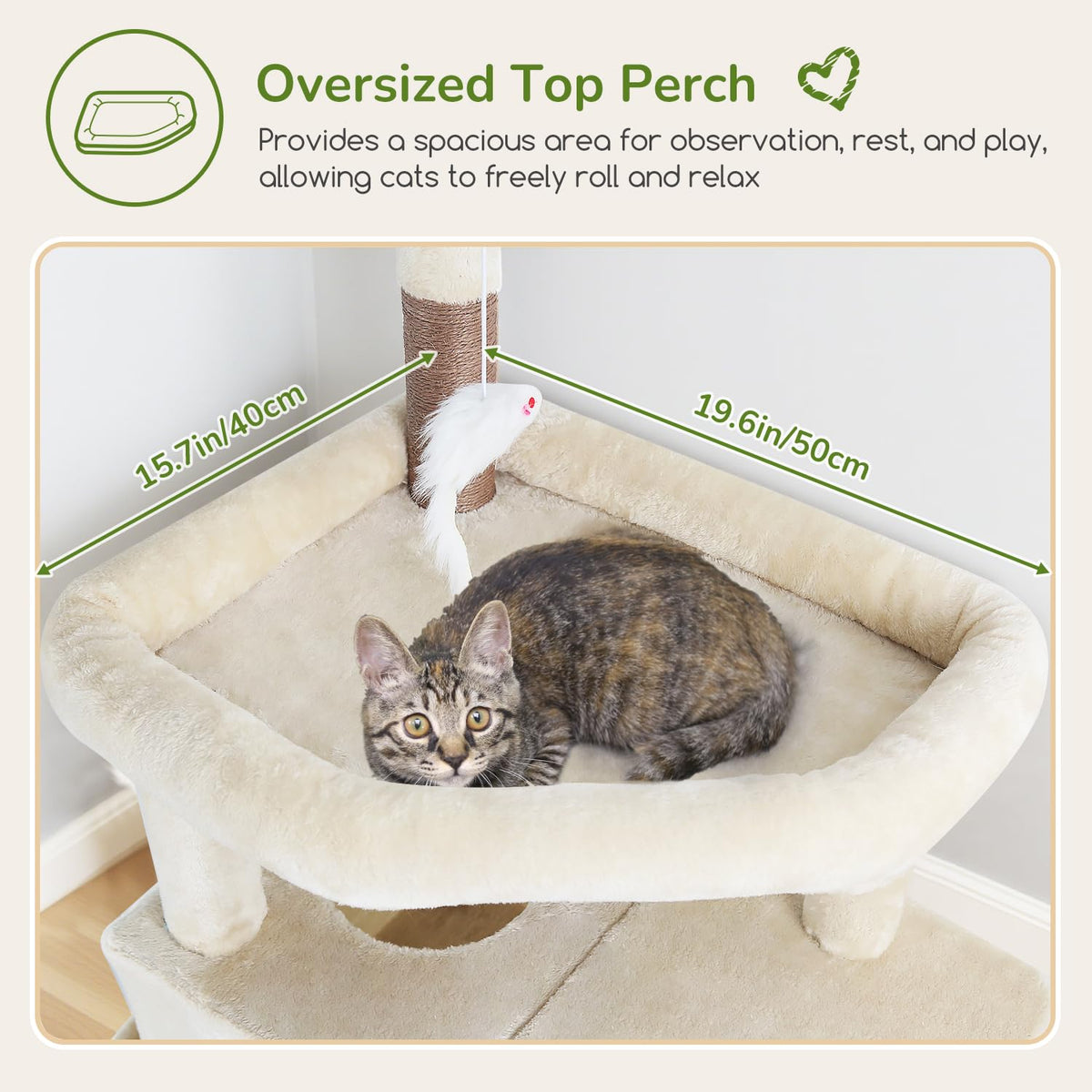 Cat Tree for Large Adult Cats F112