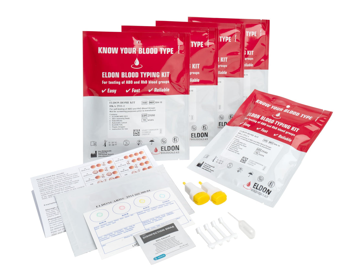 Blood Typing Kit 5 Test Pack R97977