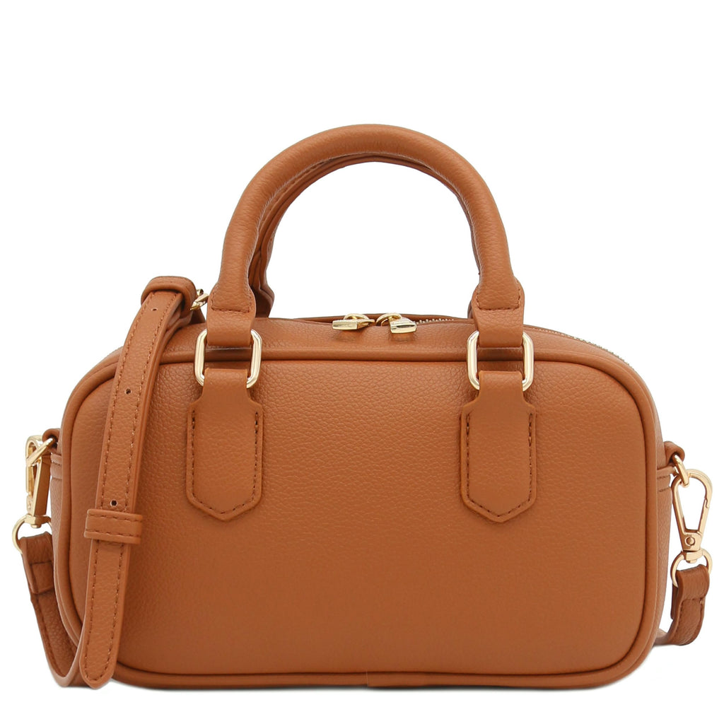 Mini PU Leather Satchel Crossbody Bag E50211