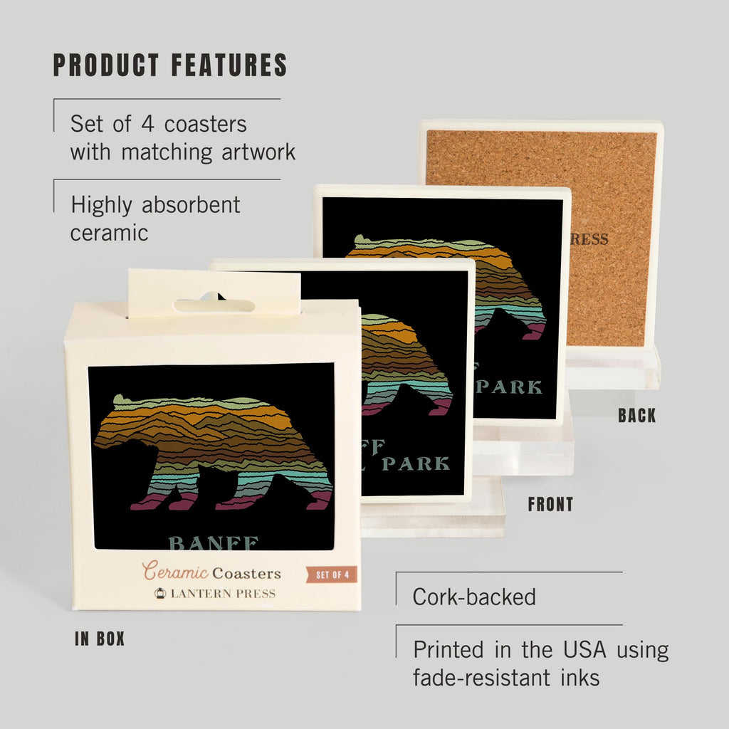 Ceramic Coasters Set of 4 R309120