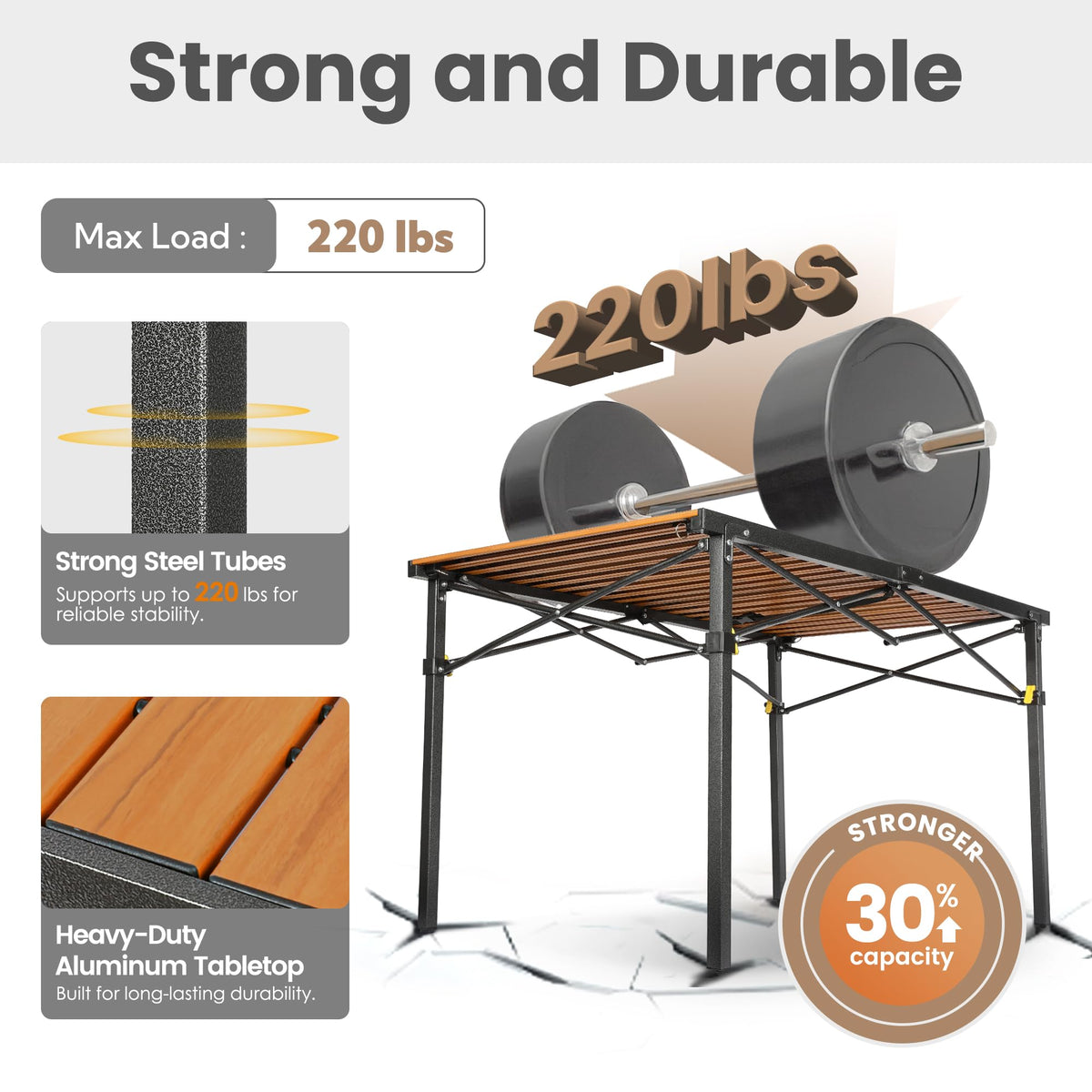 46.4" Large Camping Table M815805