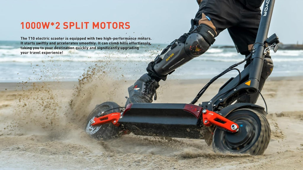 3000W Dual Motor 10" Tires Folding Electric Scooter N700
