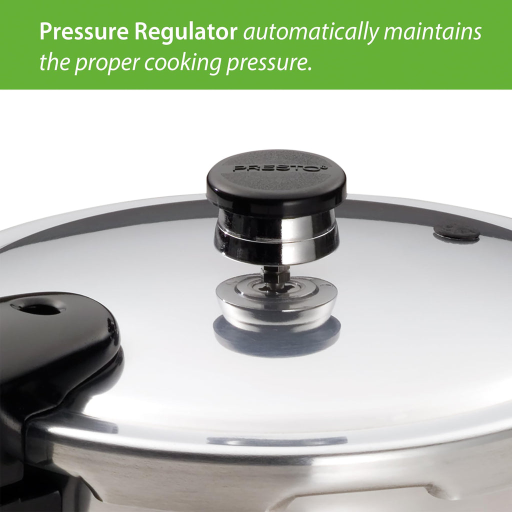 6-Quart Aluminum Pressure Cooker E9757