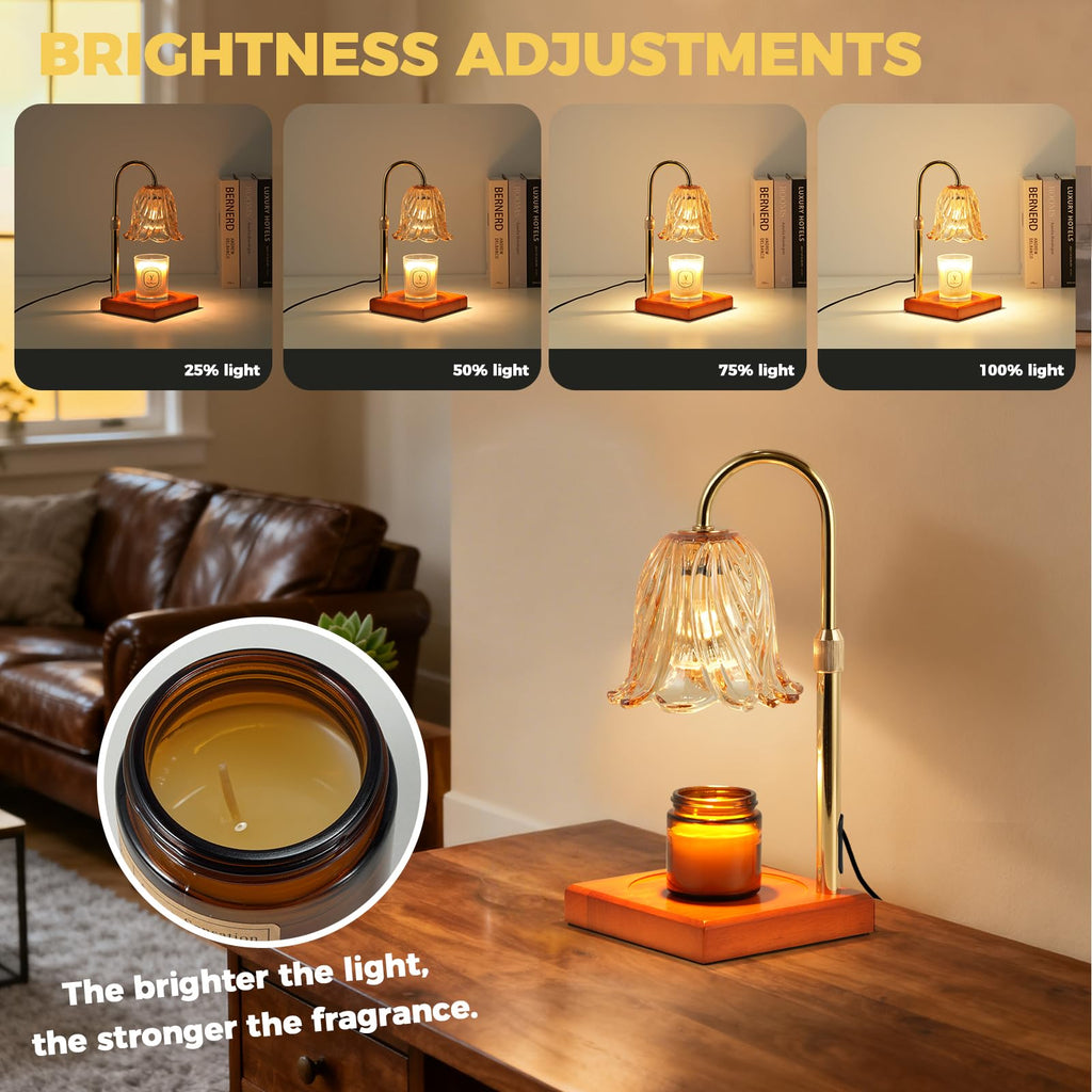Candle Warmer Lamp with Timer I32837