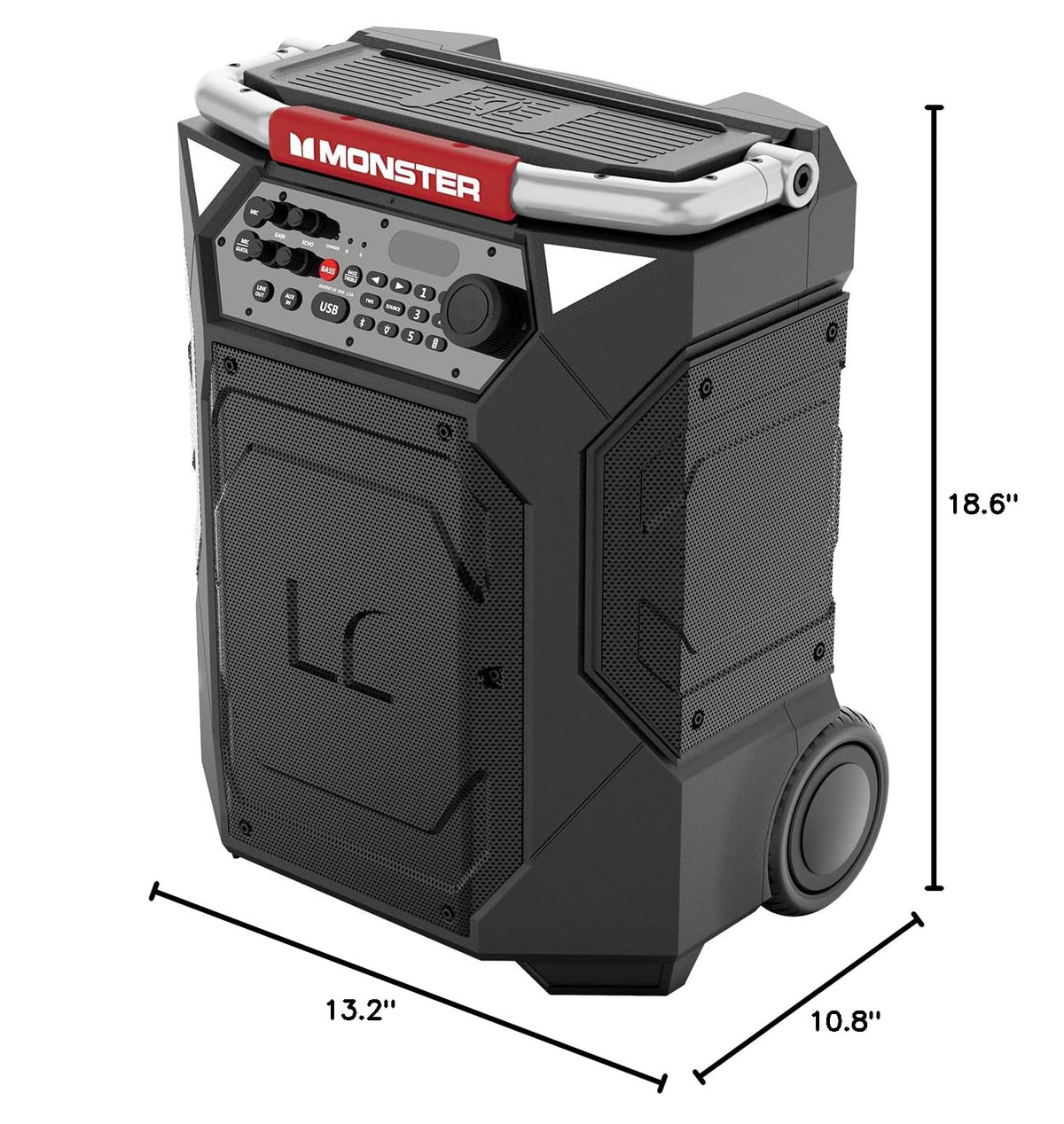 Portable Bluetooth Speaker with Microphone I7404