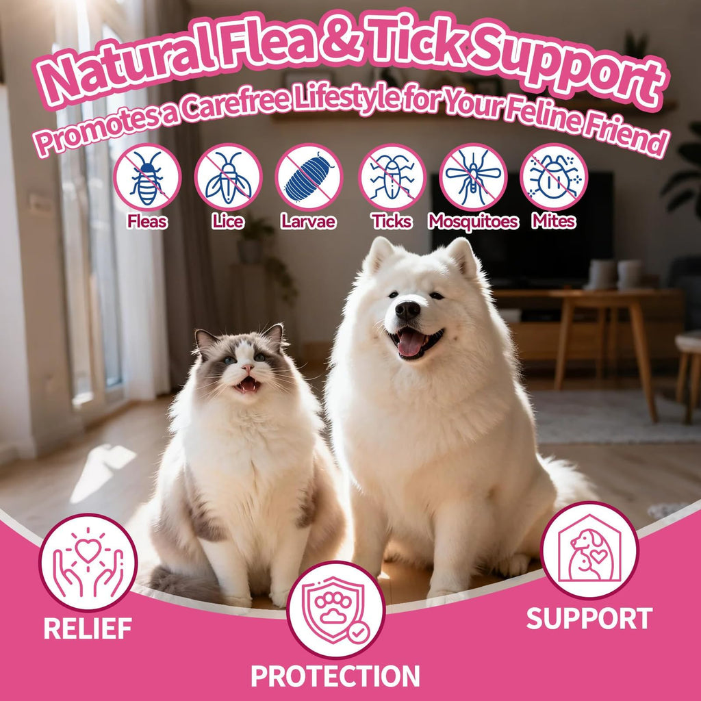 Flea and Tick Prevention for Cats & Dogs 60ml P773