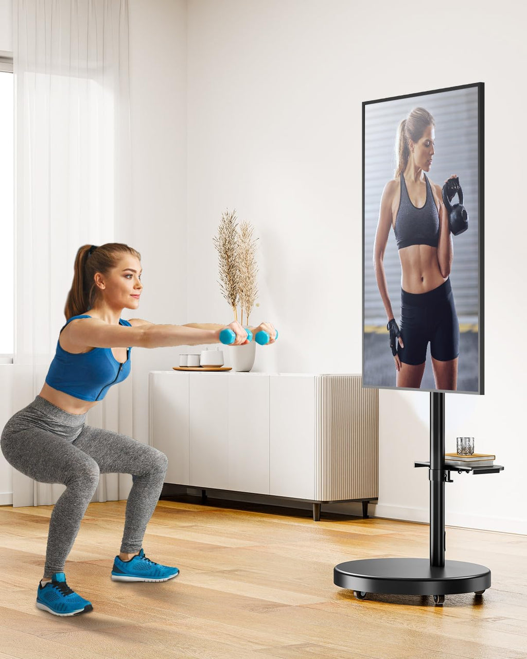 Rolling TV Stand for 26-65 inch Screens N573