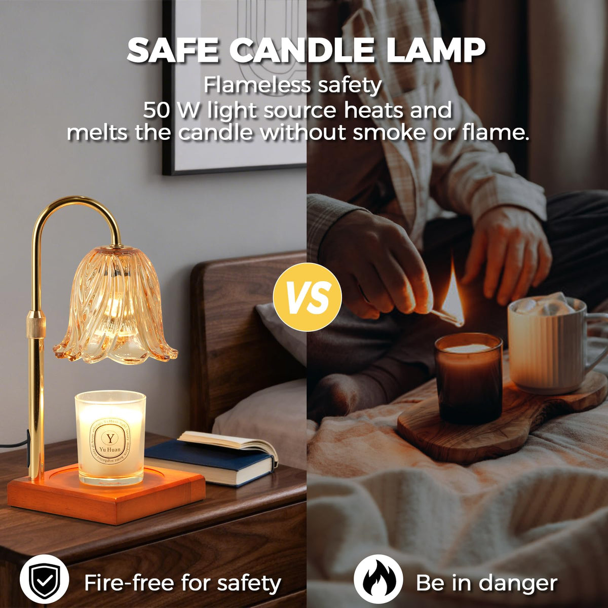 Candle Warmer Lamp with Timer I32837