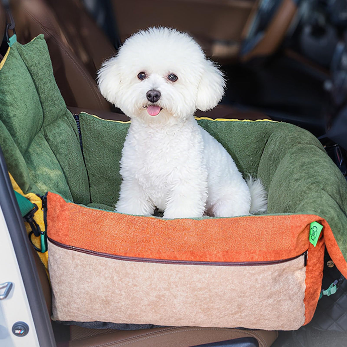 2-in-1 Dog Car Seat for Small Dogs E656